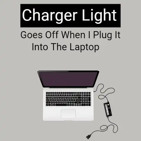 Charger Light Goes Off when I Plug It Into the Laptop