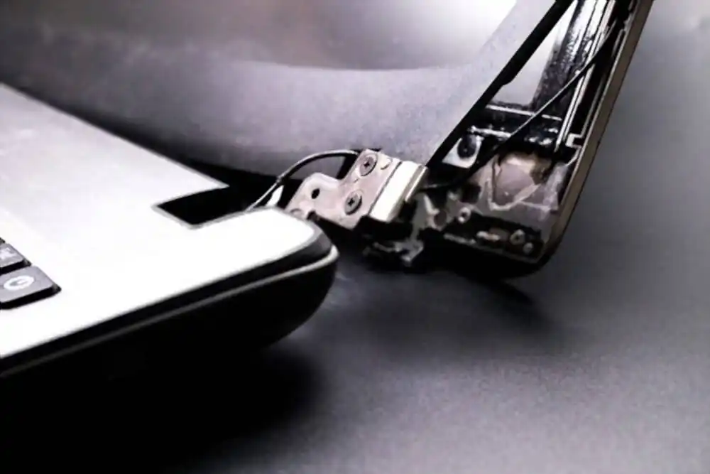 Fit the screw in from the case side