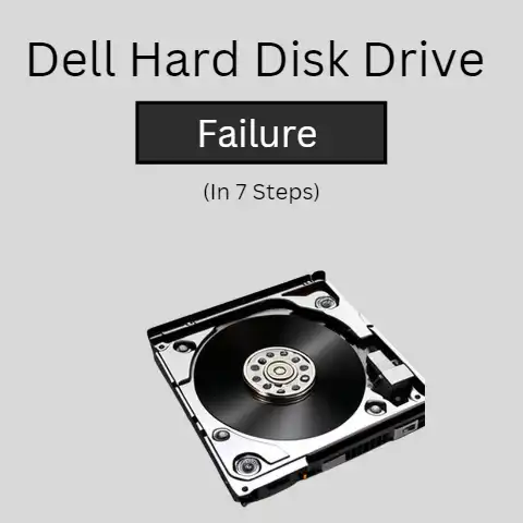 Hard Disk Drive Failure Dell