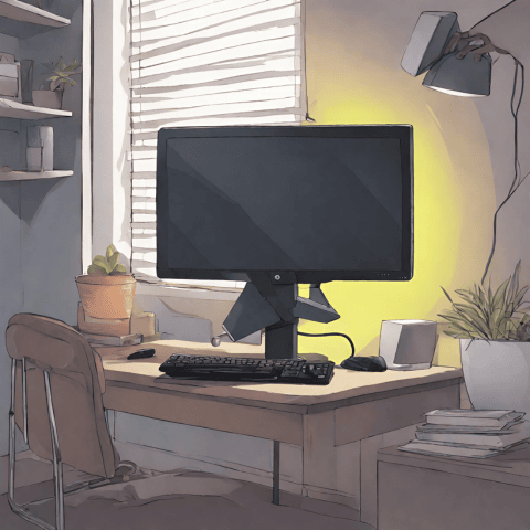 Acer Monitor Blinking Blue Light