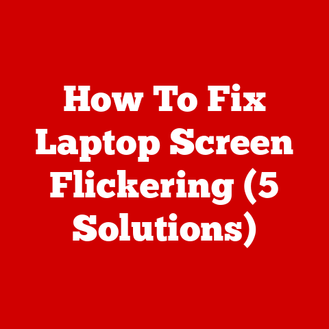 How To Fix Laptop Screen Flickering (5 Solutions)