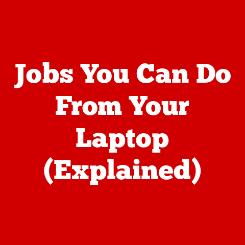 Jobs You Can Do From Your Laptop (Explained)