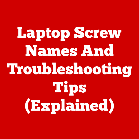 Laptop Screw Names And Troubleshooting Tips (Explained)