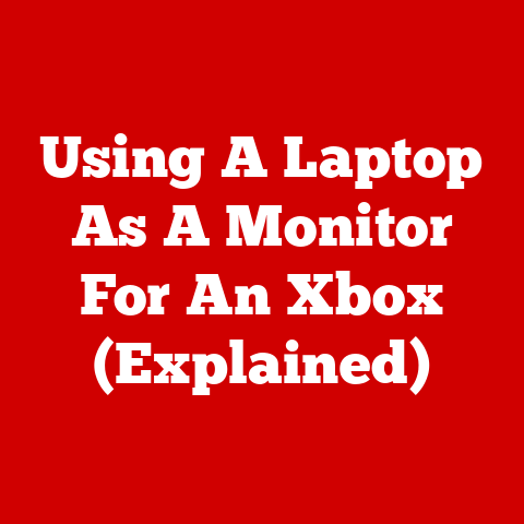 Using A Laptop As A Monitor For An Xbox (Explained)