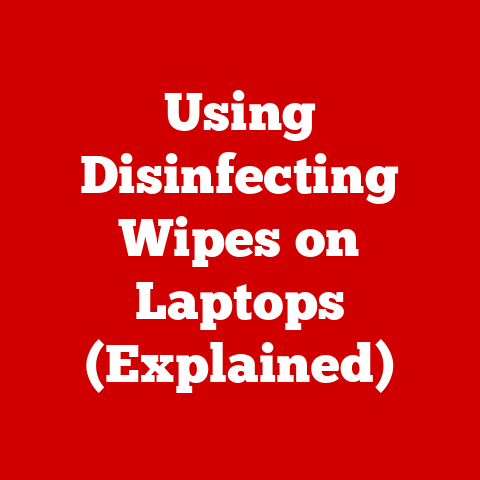 Using Disinfecting Wipes on Laptops (Explained)
