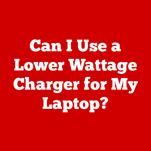 Can I Use a Lower Wattage Charger for My Laptop?