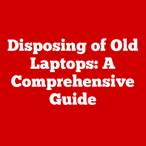 Disposing of Old Laptops: A Comprehensive Guide