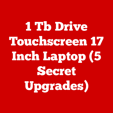 1 Tb Drive Touchscreen 17 Inch Laptop (5 Secret Upgrades)