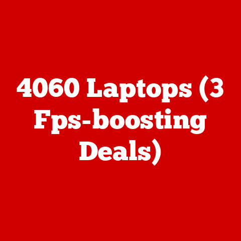 4060 Laptops (3 Fps-boosting Deals)
