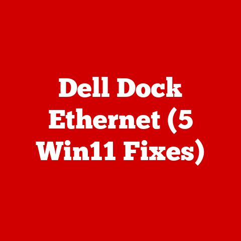 Dell Dock Ethernet (5 Win11 Fixes)