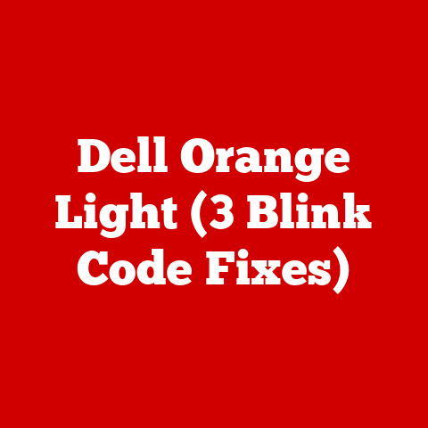 Dell Orange Light (3 Blink Code Fixes)