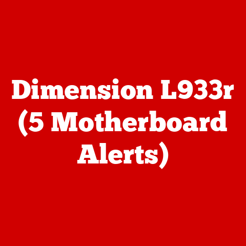 Dimension L933r (5 Motherboard Alerts)
