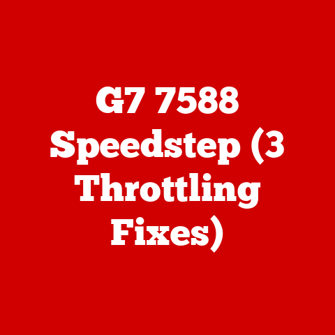 G7 7588 Speedstep (3 Throttling Fixes)
