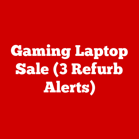 Gaming Laptop Sale (3 Refurb Alerts)