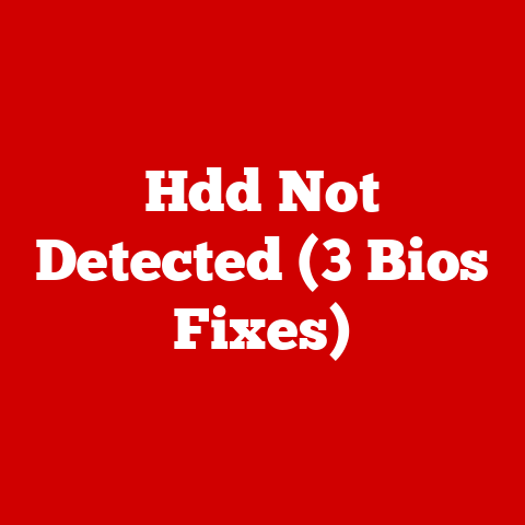 Hdd Not Detected (3 Bios Fixes)