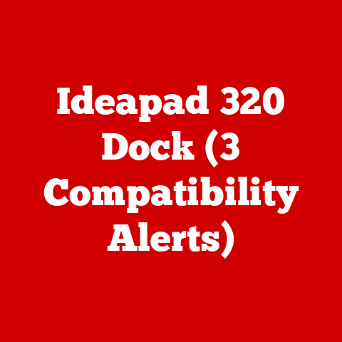 Ideapad 320 Dock (3 Compatibility Alerts)