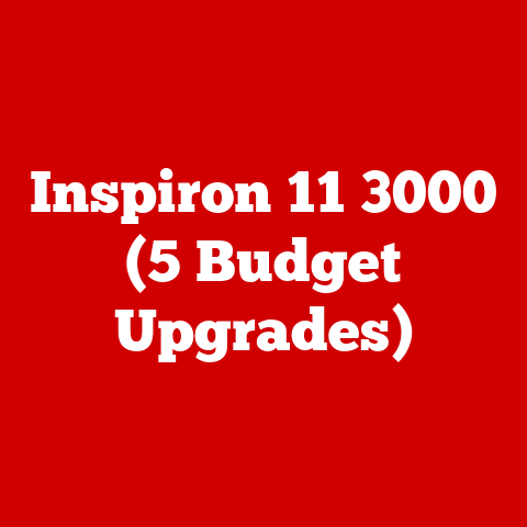 Inspiron 11 3000 (5 Budget Upgrades)