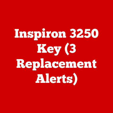 Inspiron 3250 Key (3 Replacement Alerts)