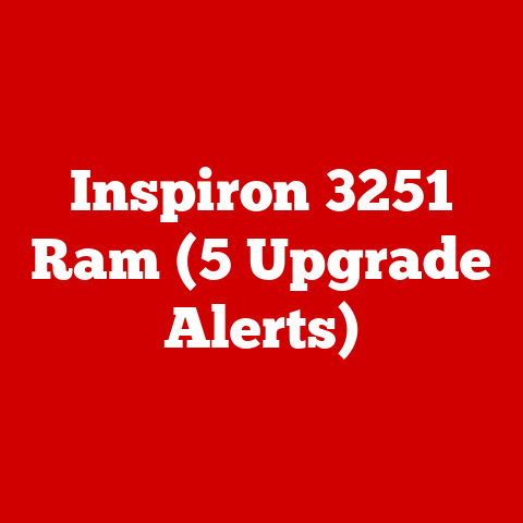 Inspiron 3251 Ram (5 Upgrade Alerts)