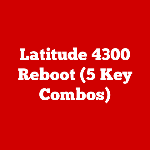 Latitude 4300 Reboot (5 Key Combos)