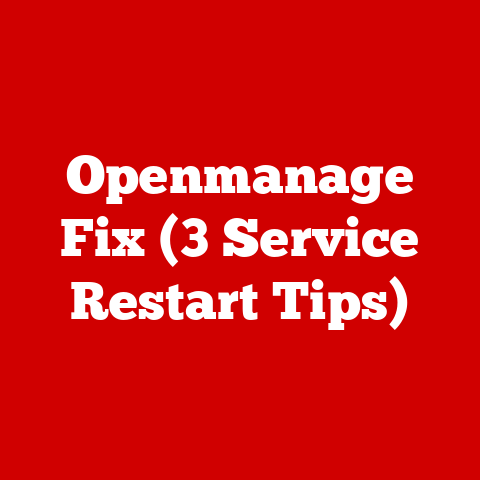 Openmanage Fix (3 Service Restart Tips)