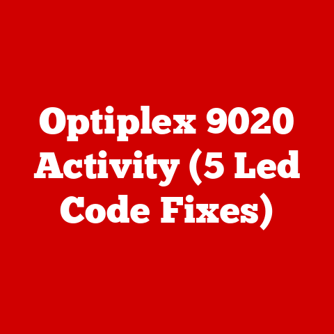 Optiplex 9020 Activity (5 Led Code Fixes)