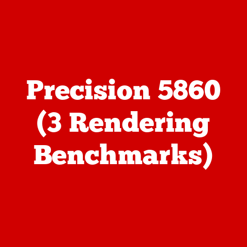 Precision 5860 (3 Rendering Benchmarks)