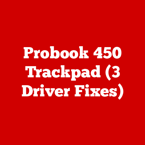 Probook 450 Trackpad (3 Driver Fixes)