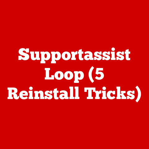 Supportassist Loop (5 Reinstall Tricks)