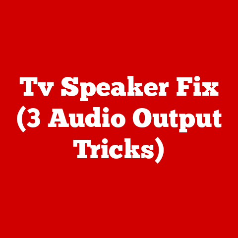 Tv Speaker Fix (3 Audio Output Tricks)