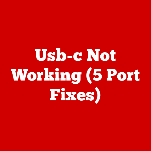 Usb-c Not Working (5 Port Fixes)