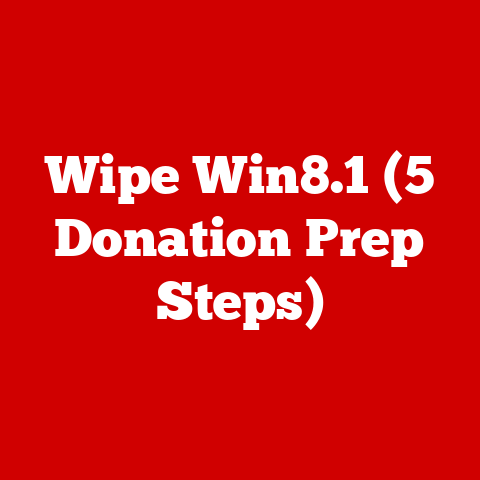 Wipe Win8.1 (5 Donation Prep Steps)