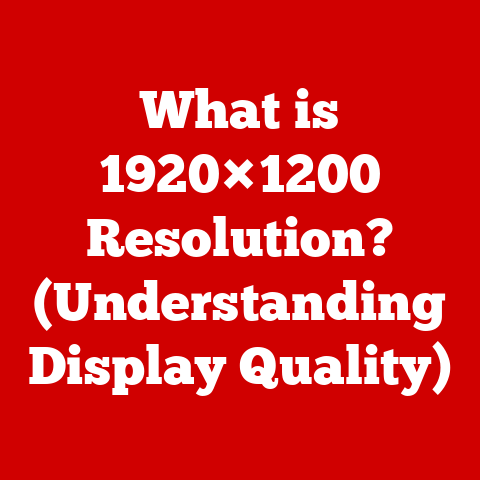 What is 1920×1200 Resolution? (Understanding Display Quality)