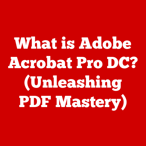 What is Adobe Acrobat Pro DC? (Unleashing PDF Mastery)