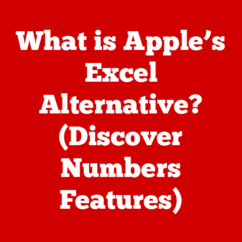 What is Apple’s Excel Alternative? (Discover Numbers Features)