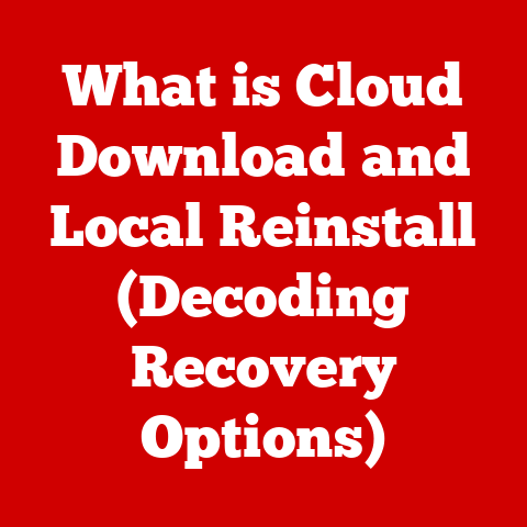 What is Cloud Download and Local Reinstall (Decoding Recovery Options)