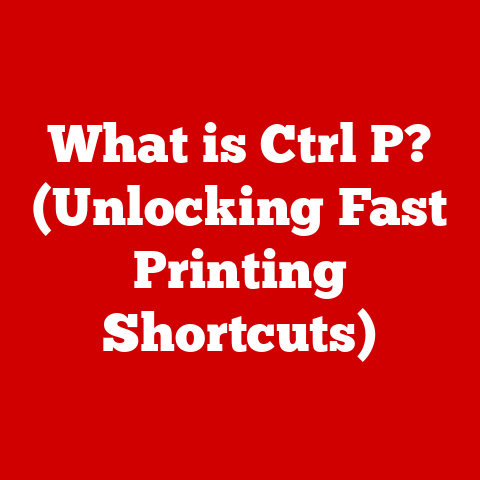What is Ctrl P? (Unlocking Fast Printing Shortcuts)