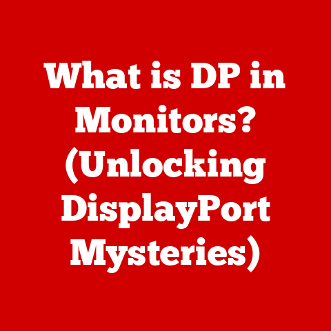 What is DP in Monitors? (Unlocking DisplayPort Mysteries)