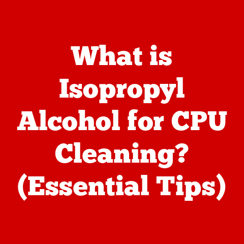 What is Isopropyl Alcohol for CPU Cleaning? (Essential Tips)