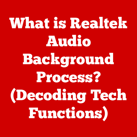 What is Realtek Audio Background Process? (Decoding Tech Functions)