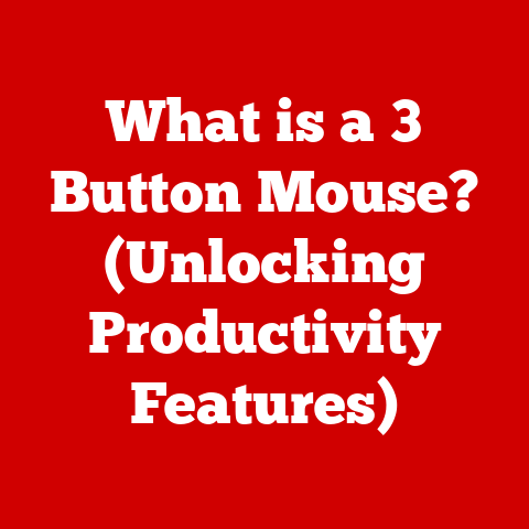 What is a 3 Button Mouse? (Unlocking Productivity Features)