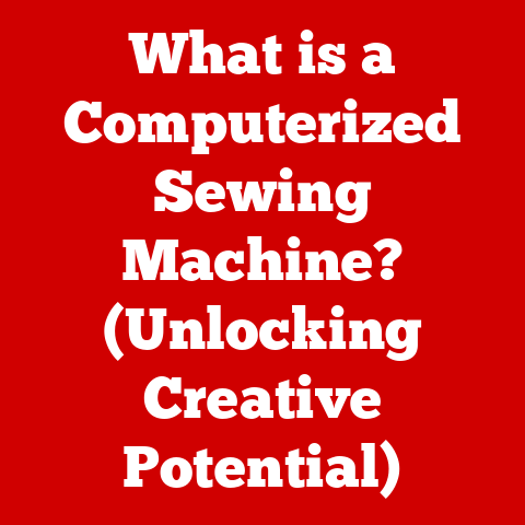 What is a Computerized Sewing Machine? (Unlocking Creative Potential)