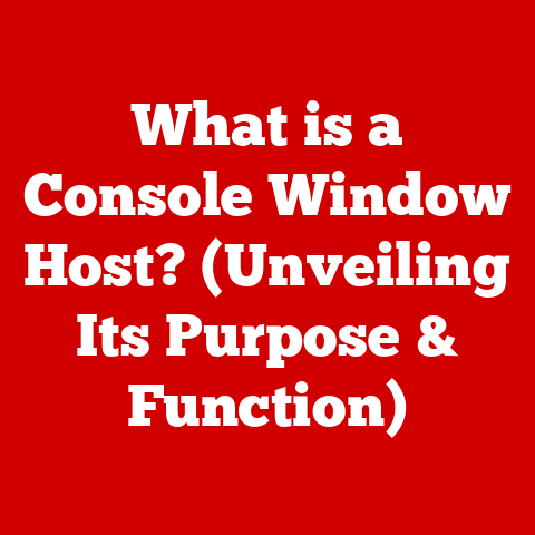 What is a Console Window Host? (Unveiling Its Purpose & Function)