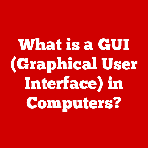 What is a GUI (Graphical User Interface) in Computers?