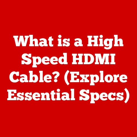What is a High Speed HDMI Cable? (Explore Essential Specs)