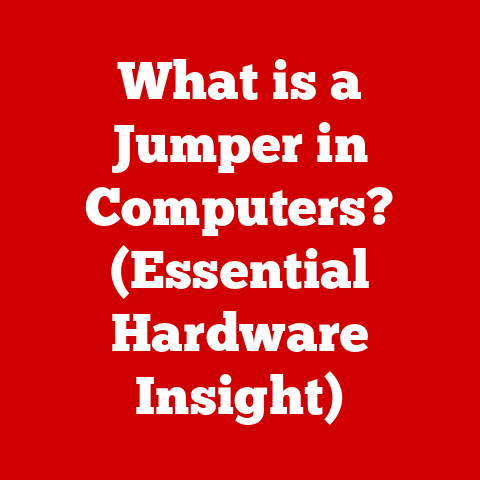 What is a Jumper in Computers? (Essential Hardware Insight)