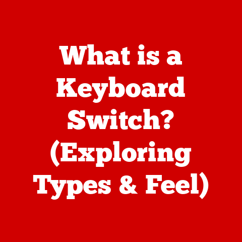 What is a Keyboard Switch? (Exploring Types & Feel)