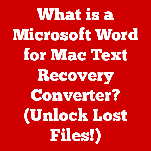 What is a Microsoft Word for Mac Text Recovery Converter? (Unlock Lost Files!)