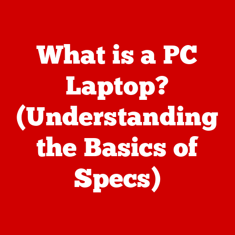 What is a PC Laptop? (Understanding the Basics of Specs)