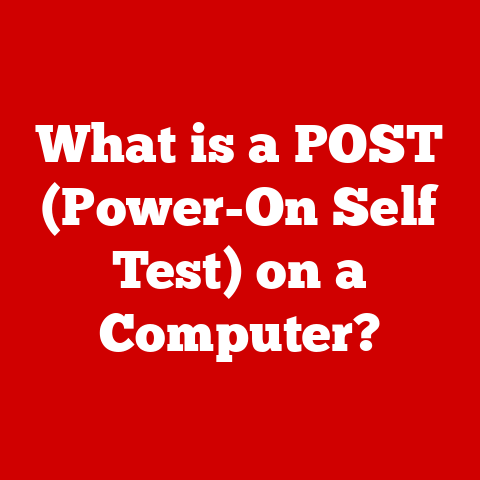 What is a POST (Power-On Self Test) on a Computer?